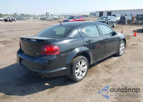 2013 Dodge Avenger R/T from USA, damaged, VIN 1C3CDZBG8DN582278